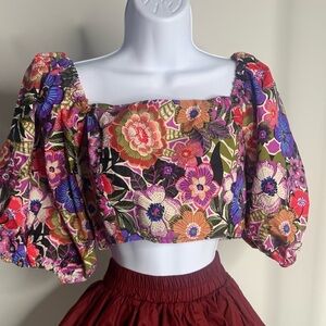 Floral Off-Shoulder Top